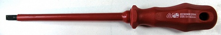 Отвёртка шлицевая SS 6.5х150 1000В Ручной инструмент с изоляцией до 1000 В фото, изображение